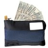 Master Lock Money Bag with Key Lock and Zipper for Cash, 11-1/2 in. Long Locking Portable Travel Money Pouch Protects Passports, Valuables, 7120D