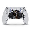 ZOOMHITSKINS Compatible with PS5 Controller Skin, Vinyl for Durable & Fit, Tiger Jungle Animal White Wall, Easy to Use, Bubble-Free, Precisely Cut
