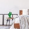 Jutom 4 Pieces LED Cactus Light Mexican Party Decorations Cactus Night Decor Cinco De Mayo Decorations Cute Lamp for Table Kids' Room Bedroom Party Decorations(Novel Cactus, 4.72 x 2.76 Inch)