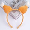 Totelux Thanksgiving Headband Turkey Leg Hair Band Chicken Drumsticks Hair Accessories for Women Adult Thanksgiving Party Supplies