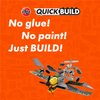 Airfix Quickbuild Messerschmitt 109 Airplane Brick Building Plastic Model Kit J6001