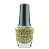 Morgan Taylor Nail Lacquer (All That Glitters Is Gold) Gold Sparkle Nail Polish, Finger Nail Polish, Long Lasting Nail Polish, Gold Nail Lacquer, Finger Nail Polishes, 5 ounce