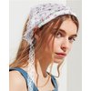 HAIMEIKANG Hair Scarf Bandana Handband for Women - 3Pcs Chiffon Head Scarf for Women's Hair, Non Slip Lace Triangle Kerchief Women’s Hair Bands (Fruits Pattern)
