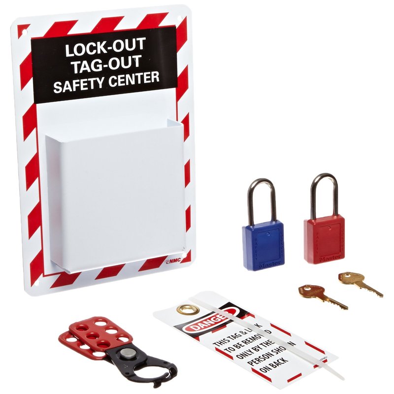 NMC MCLO2 Lock-Out TAG-Out Safety Center – Electrical Lockout Station ...
