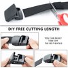 LXMY Work Belts for Men,Belts for Men,Adjustable Nylon Canvas Fabric Golf Belt,No Metal Buckle, Fast Pass Through the Airport Security,Suitable for Work and Travel