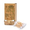 Bamboo Cotton Swabs -550 Count- Cotton Swabs for ears, Front Window for easy access,100% Eco-Friendly Cotton buds & Recyclable Packaging. Ideal for Makeup, Beauty, Arts & Crafts.
