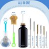 9 Pack Bottle Brush Set, Bottle Brushes for Cleaning, Water Bottle Brush Cleaner, Long Bottle Cleaning Brush, Pipe, Straw Cleaner, Glass Bottle Cleaner Brush, Hydroflask Brush Cleaner | Houseables