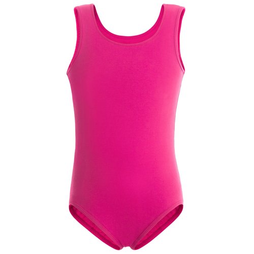 Magic Town Leotards for Girls Toddler Ballet Dance Tank Top Gymnastics bodysuit (2-4,Rose)