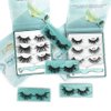 GOO GOO Mink Eyelashes, Daily Type Fake Eyelashes 14mm-18mm 3 Styles Multipack Natural Layered Hand Made Strips Siberian 3D Mink Lashes Real False Eyelashes