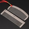 Lixada Titanium Comb, Hair Beared Comb, Pocket Comb, Anti-Static Smooth Strong Light Heat-resistant Daily use