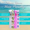 Popband Tye Dye Print Elastic Hair Tie Band 5 Pack