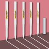 KAIQIKAIXI 5Pcs White Eyeliner Pen, Eyebrow Pen,Eye Shadow Pencil, Lip Line Pen, Eyelid Pad, Pencil Makeup Set Tool