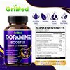 GriMed 5-HTP L-Tyrosine with Magnesium + L-Theanine - 14,285mg Energy, Stamina, Motivation Booster - USA Made & Tested (90 Count (Pack of 1))