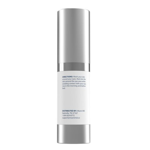 Eye Serum (15ml) Under Eye Treatment for Dark Circles, Crow's Feet & Eye Bags - Eye Serum for All Skin Type - Anti-Aging Under Eye Cream - Reduces Eye Puffiness - For Day & Night Time Use