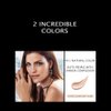 VENZEN Thin Light Concealer Liquid Foundation Waterproof Moisturizing Clear Naked Natural Long-Lasting Soft Texture Rubber Ring Delicate Colors (#01 NATURAL (6761))