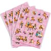 Unique Spirit Riding Free Sticker Sheets | Assorted Designs | 4 Pcs