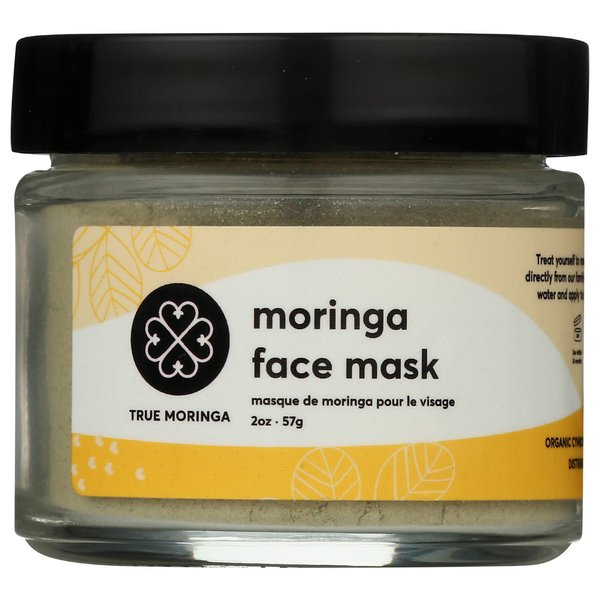 True Moringa Moringa Face Mask | Deep Pore Detox Clarifying and Purifying Facial Mask | Vegan Skincare