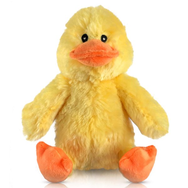 EpicKids Stuffed Duck - Plush Stuffed Duck Toy - Duck Stuffed Animal - A Huggable, Soft, Adorable 7" Baby Duck - Great Gift for Duck Lovers of All Ages, Girls and Boys Yellow Orange