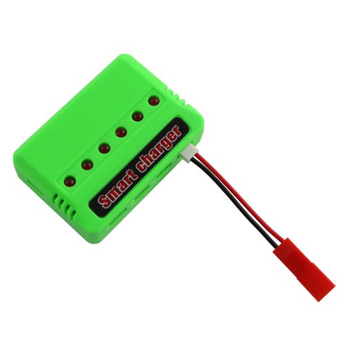 Maxmoral 1PC 6 in 1 Max 2.5A Current Input 3.7V Lipo Battery Fast Charger for RC Drone