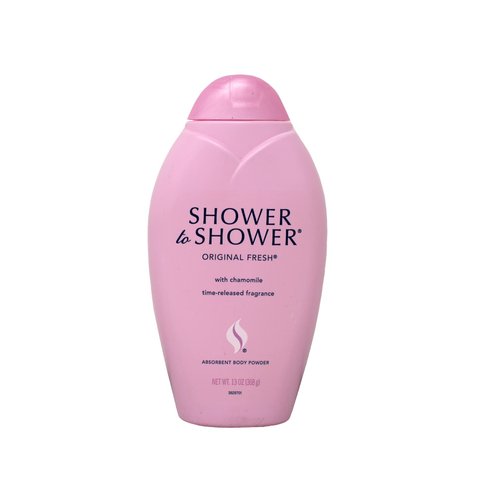 Shower to Shower, Absorbent Body Powder Original Fresh, 13 oz