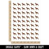 Miniature Pinscher Min Pin Dog with Heart Temporary Tattoo Water Resistant Fake Body Art Set Collection - 54 1" Tattoos (1 Sheet)