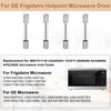 4 Pcs 20 Amp 125 Volt 611 Microwave Oven Fuses for GE,Frigidaire Microwave Slow-Blow Glass Fuses Replacement for WB27X11138 5304509451 1810711 00469295 AH3486694 AP6230606 6mmx30mm with Kitchen Towels