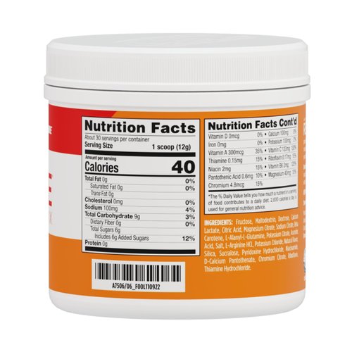AdvoCare Rehydrate Electrolyte Drink Mix - Electrolytes Powder - Powder Drink Mix - Essential Amino Acids Supplement - Powdered Drink Mix for Water - Orange - 12.7 Oz