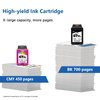Ubinki Remanufactured Ink Cartridge Replacement for HP 67XL 67 XL (Black 2-Pack) for HP67 HP67XL for 2700 4155e 2755e 2734e 4100 2700e 4100e 6400 2752 2752e 4152e 6455e 6055e 2742e 6000 6055 6458e