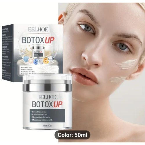 Botoxup Hydration & Firming Face Cream Vitamin C, Niacinamide, Ceramide-Infused for Youthful, Collagen Boost Anti Aging Serum (Jar 50g)