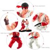 PSMILE 2PCS Solid PVC Street Fighter Hero Figure Action Figure Set 9.2cm