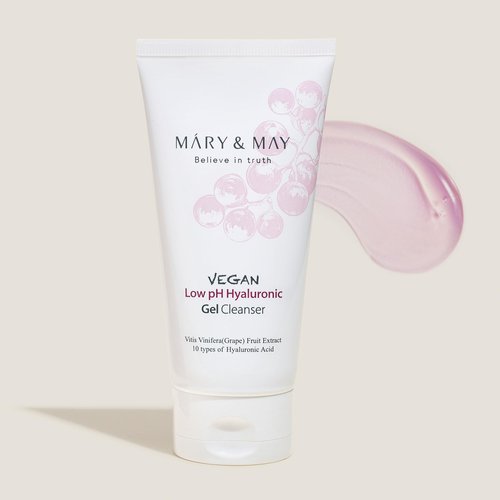 Mary&May Vegan Low pH Hyaluronic Gel to Foam cleanser 150ml