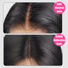 TENACOO 9x6 Wear and Go Glueless Wig Pre Cut Pre Plucked Bleached Knots Human Hair Wig Glueless Wigs for Black Women Human Hair Glueless 200% Density Ready to Go Straight Lace Front Wigs 26 inch