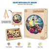 Wooden Puzzles for Adults, Lighthouse Wooden Puzzles, 200 Pieces Puzzles for Adults, Birthday Gifts for Women Men, Wood Adult Puzzles (M-11.4 * 11.2in)