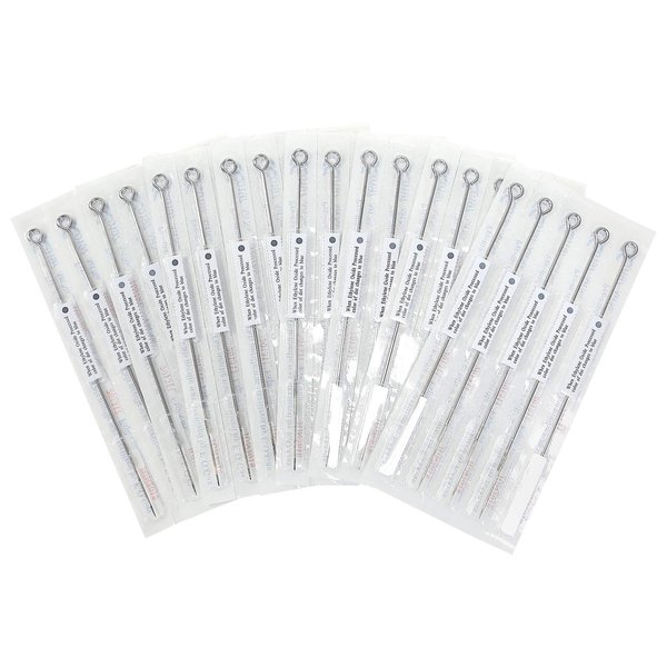 ACE Needles 50 pcs. Round Curved Magnum Sterile Tattoo Needles - 11RM (11 Round Mag)