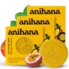 ANIHANA Feel-Good Soap 3 Pack with Coconut Oil and Shea Butter Gentle Cleansing Paraben Free Cruelty Free Refreshing Mango Passion Scent 4.2 oz each