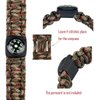 bayite Hard Shell Liquid Filled Button Compass Set for Survival Watch Band Paracord Bracelet Pack of 10