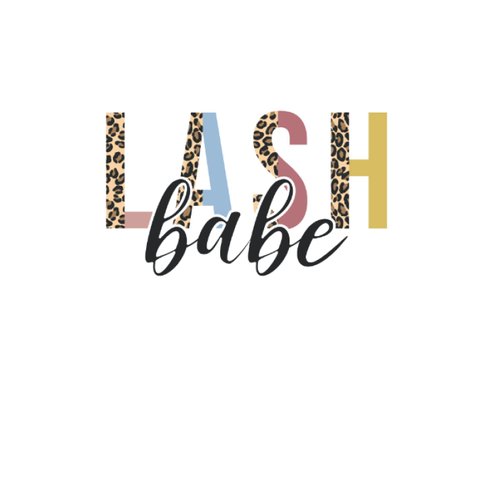 Lash Babe Lash Tech Lash Artist Leopard Lash Babe: Graph Grid Notebook/Journal (6” X 9”) Lash Babe Pun Leopard Lash Bar & Lash Lounge Quote