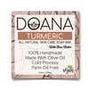 Turmeric Soap Bar - Now With SHEA BUTTER - Vegan, Olive Oil and Coconut Oil, Palm Oil Free, Reduces Acne, Fades Scars, Cleanses Skin, Keeps Skin Smooth and Elastic, Lightens Up Skin tone