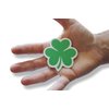 Novel Merk Irish Shamrock Ireland American Green Print Small Refrigerator Magnets Set for Teacher Decorations Party Favors & Carnival Prizes Mini Design (12 Pieces)