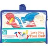 Nothing But Fun Toys Let's Play Tool Belt Playset Designed for Children Ages 2+ Years, Multicolor (211058)