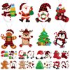 Funrous 48 Pcs Christmas Crafts Kits for Kids, Christmas Arts and Crafts DIY Christmas Ornaments Kit Make Your Own Christmas Craft Projects for Kids Ages 3 4 5 6 8 12