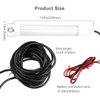 12V 120 LED Submersible Fishing Light Underwater Fish Finder Lamp, Night Fishing Lure Bait Finder Crappie Boat Ice Fishing Light Attractants More Fish in Freshwater & Saltwater, with 6M Power Cord