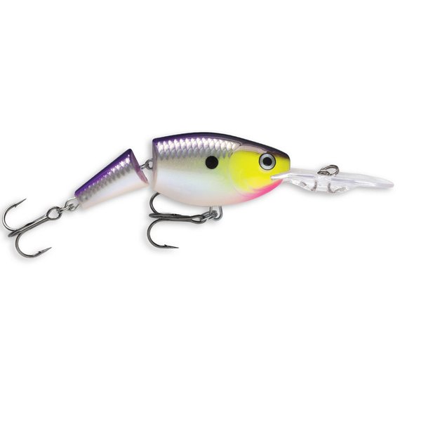 Rapala Jointed Shad Rap 05 Fishing lure, 2-Inch, Purpledescent