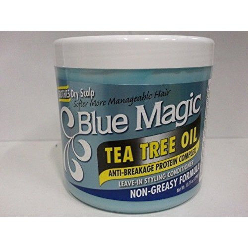 Blue Magic Tea Tree Oil Leave-In Styling Hair Conditioner 390 g by Blue Magic