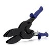 MIDWEST Blade Crimper - Sheet Metal Duct End Crimps Up to 1-5/8" with Compound Leverage & KUSH'N-POWER Comfort Grips - MWT-C5