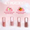 Kaja Multi-purpose Liquid Eyeshadow & Blush - Whipped Dream | with Cotton Seed Oil, 4 Shades, Buildable, Blendable, Airy Semi-matte Finish, 02 Meringue Pink, 0.17 Oz