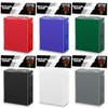 600PCS Card Sleeves for Collectable Gaming Cards, Matte Card Protectors Sleeves for Baseball Cards, Game Cards and Trading Cards (6 Colors)