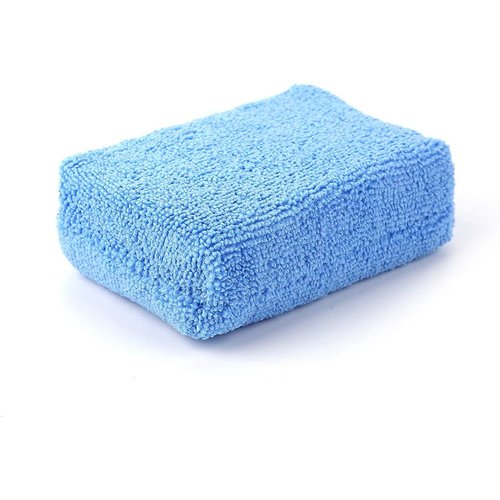 Autocare 10 Pack Car Wax Applicator Pad Rectangle Foam Premium Grade Microfiber Applicator Pads