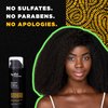 MY BLACK IS BEAUTIFUL Nourishing Leave-In Conditioning Cream, for Curly and Coily Hair with Coconut Oil, Honey, and Tumeric, 6.3 fl oz