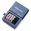 Fishers Finery 25 Momme Pure Mulberry Silk Skinny Scrunchies | Hair Tie Set for Thin Hair (Black|Pink|Champagne- 6 Pk)